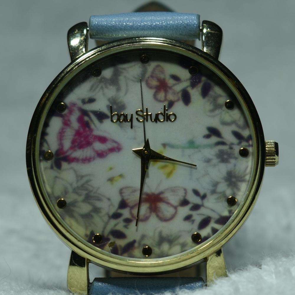 NWPT Bay Studio Butterfly Watch
